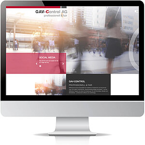 GAV-Control AG - Neuer Webauftritt